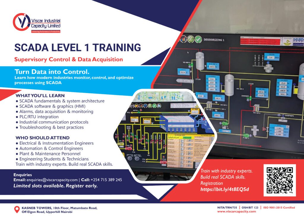 SCADA LEVEL 1 TRAINING | Viscar Industrial Capacity Ltd